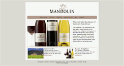 Desktop Screenshot of mandolinwines.com